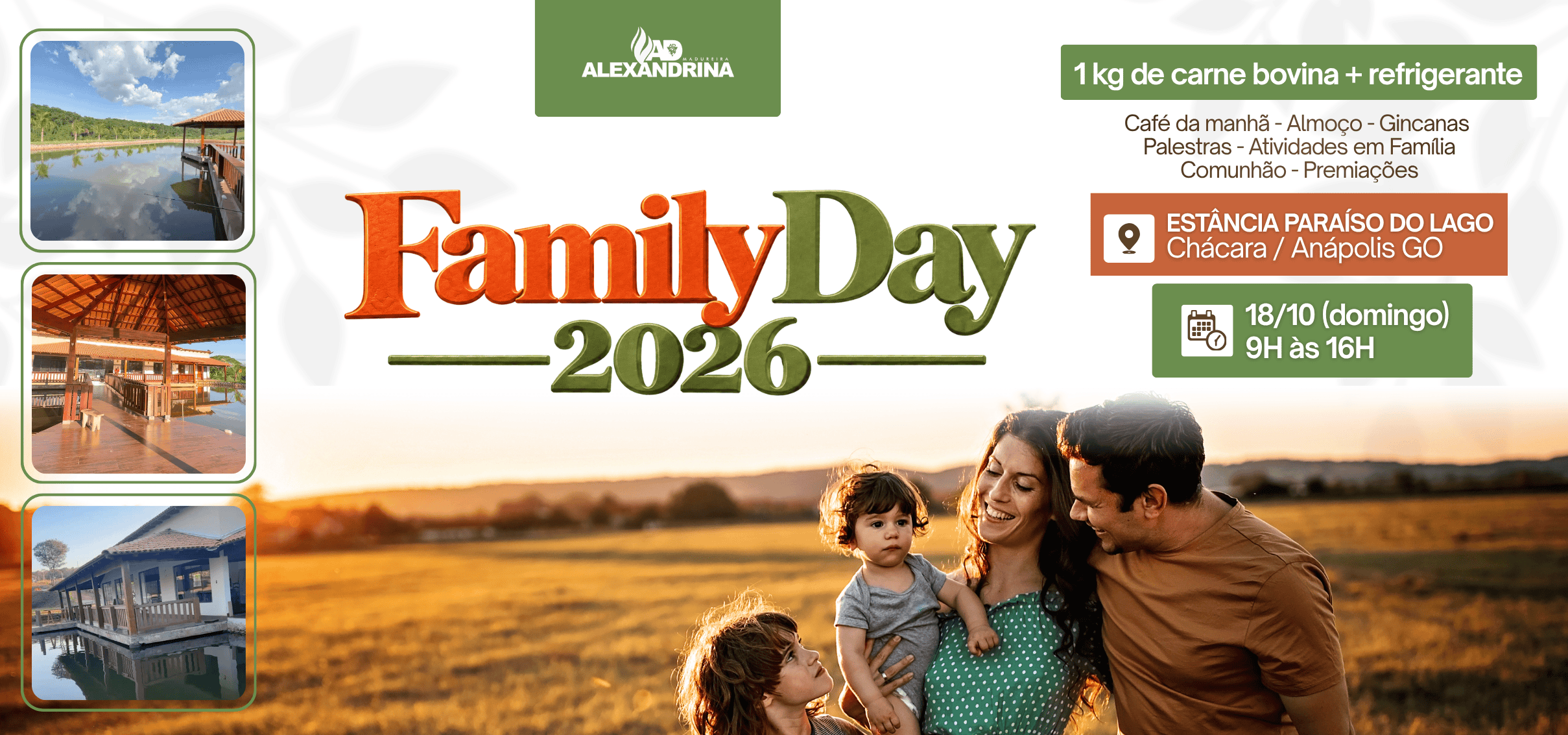 Arte do evento Family Day 2026